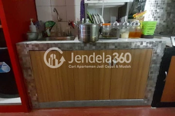 Kitchen Low Floor Studio Apartment with City View at Delta Cakung Apartment