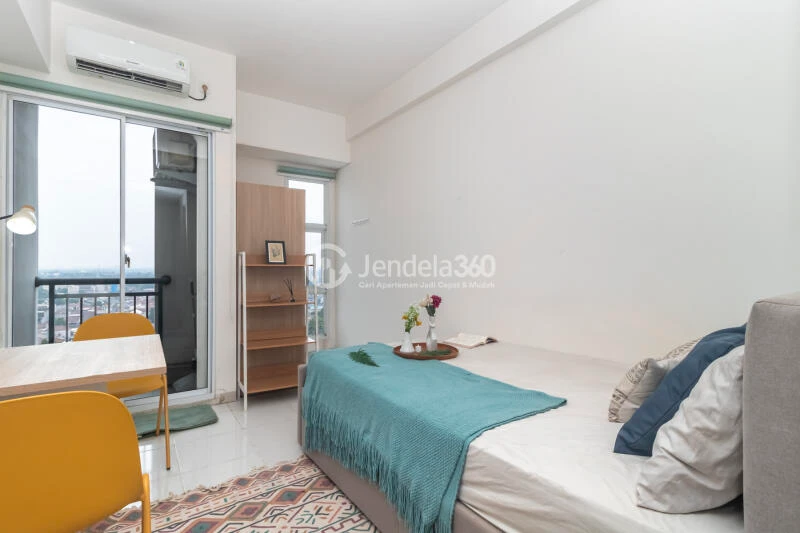 Bedroom Studio Apartment with City View at Akasa Pure Living Apartment