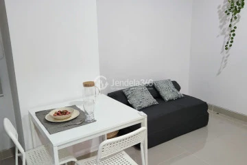Living Room Compact 1BR Apartment at Pesona Depok Square Apartment High Floor
