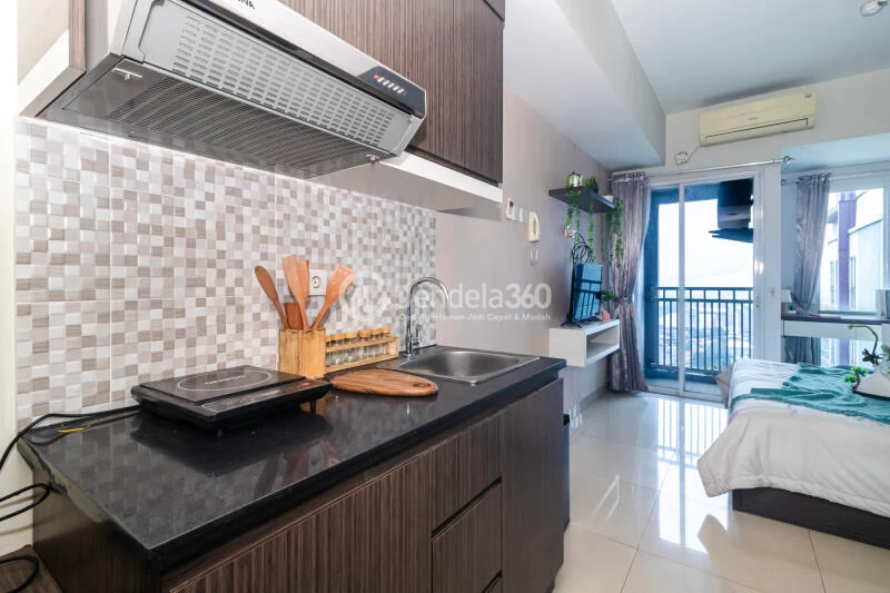 Kitchen Tidy Studio Unit at Grand Dhika City Apartment Tower C