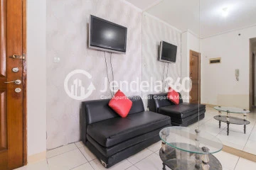Living Room Mediterania Boulevard Kemayoran 2BR View City