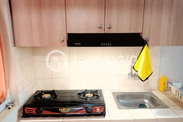 Kitchen Studio Apartment with City View at Green Palm Residence