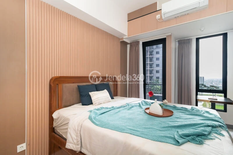 Bedroom Good Deal Studio Apartment at Pakuwon Residence Bekasi Tower Amor