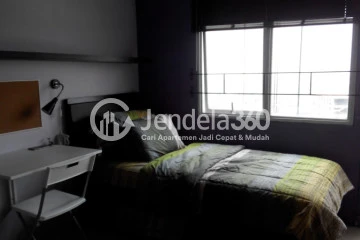 Bedroom Elegant Studio Apartment at Park View Condominium Middle Floor