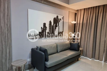Living Room Grand Dhika City Apartment 2BR Tower Cempaka