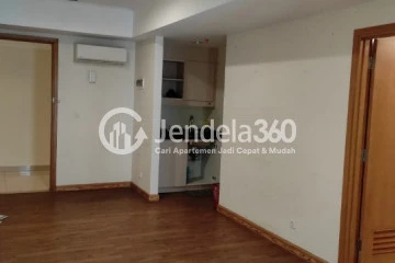 Living Room High Floor 1BR Apartment with City View at The Mansion Kemayoran Bougenville