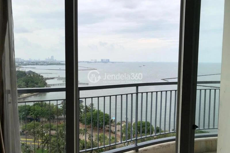 Balcony 2BR Apartment with  View at Ancol Mansion Apartment