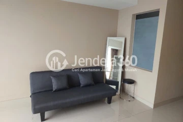 Living Room Studio Apartment with City View at U Residence Karawaci