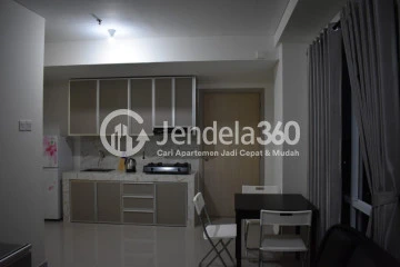 Kitchen Middle Floor 1BR Apartment with City View at Paradise Mansion Apartment