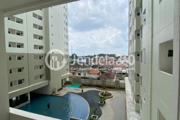 Balcony Low Floor Studio Apartment with  View at Loftvilles City Apartment