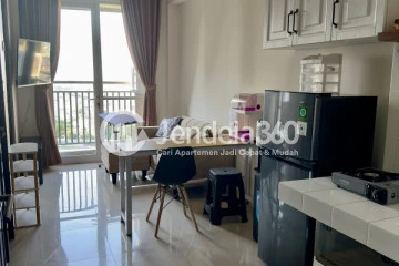 Kitchen 2BR Apartment with City View at Westmark Apartment