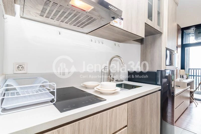 Kitchen Affordable Studio Apartment at Fatmawati City Center Apartment High Floor