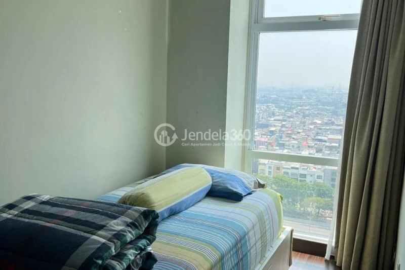 Bedroom 2 Flawless 2BR Apartment at Green Sedayu Apartment Middle Floor