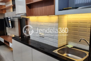 Kitchen Transpark Cibubur Apartment Studio Fully Furnished