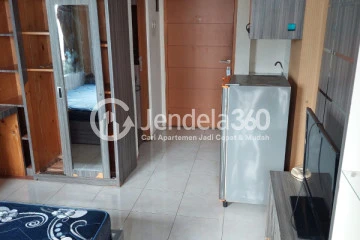 Bedroom Modern Studio Apartment at Margonda Residence 2 Middle Floor