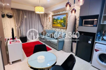 Living Room Best Deal 1BR Apartment at Gold Coast Apartment Low Floor