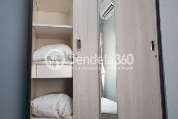 Bedroom 1 2BR Apartment with  View at Kalibata City Apartment
