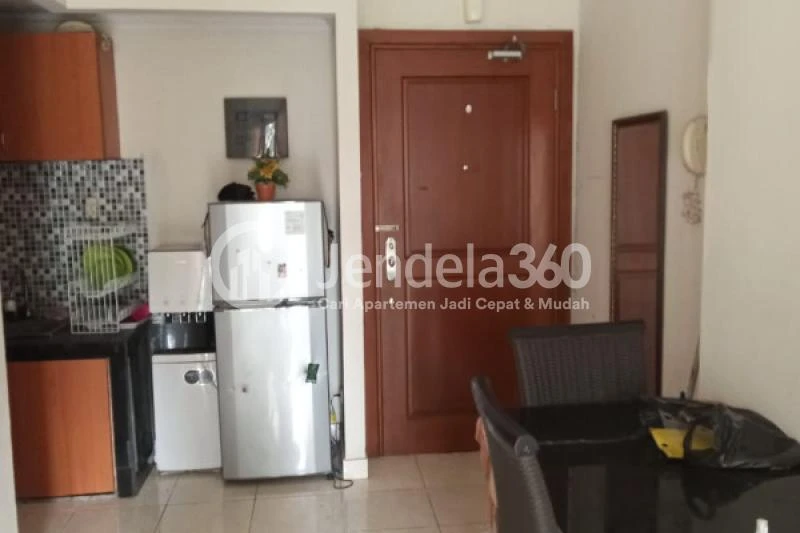 Living Room Low Floor 2BR Apartment with City View at Grand Palace Kemayoran