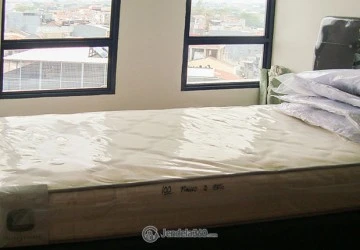 Bedroom Comfortable 2BR Apartment at Grand Tropic Suites Apartment Low Floor