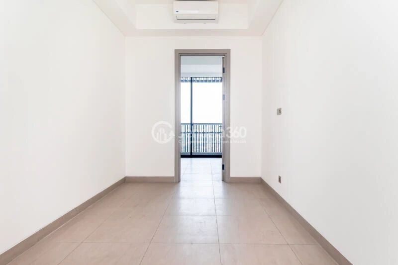 Living Room 1BR Apartment with city View at Fatmawati City Center Apartment