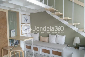 Living Room Bintaro Icon Apartment 1BR Fully Furnished