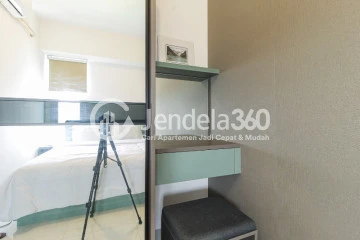 Bedroom Low Floor 1BR Apartment with Swimming Pool View at Akasa Pure Living Apartment