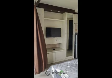 Bedroom Elegant Studio Apartment at Grand Dhika City Apartment Low Floor