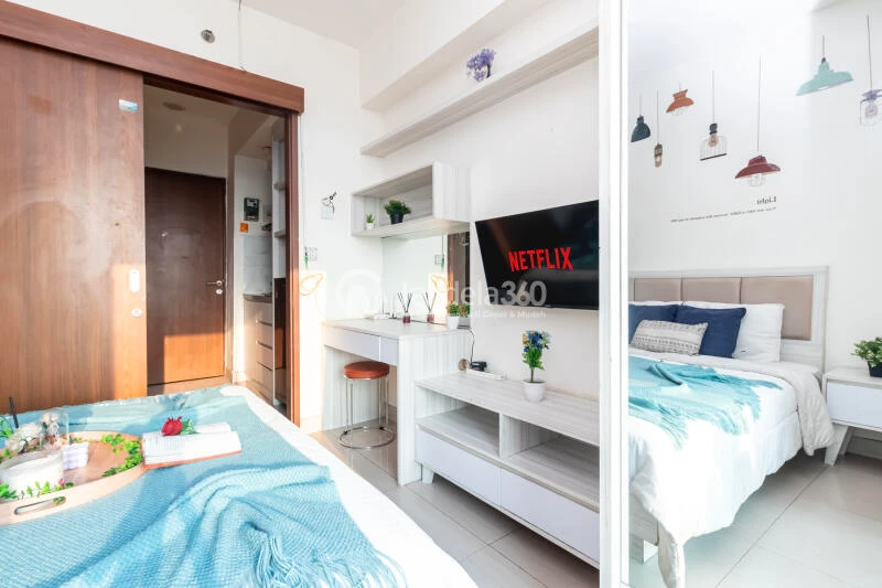 Bedroom Studio Grand Kamala Lagoon Apartment at Low Floor
