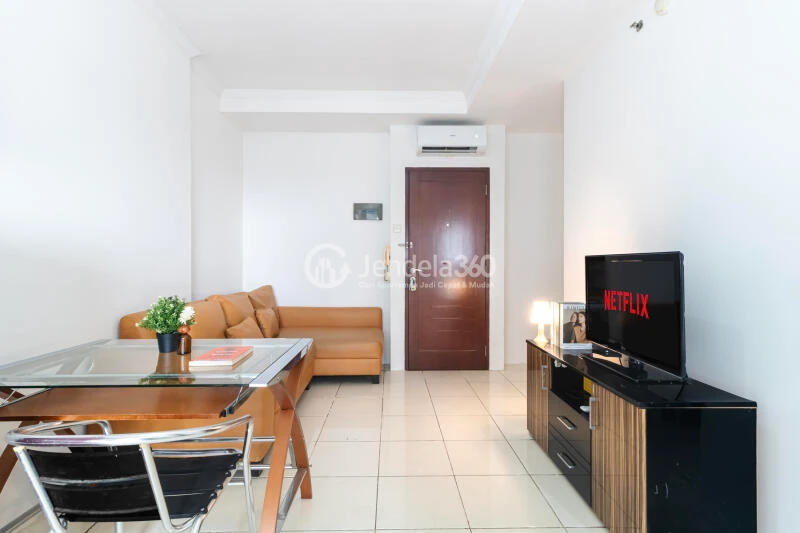 Living Room 2BR Mediterania Garden Residence 2 Apartment at Middle Floor