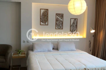 Bedroom Peaceful Studio Apartment at City Lofts Apartment Tower Cityloft