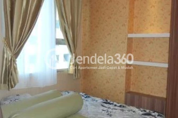 Bedroom Middle Floor Studio Apartment with City View at Menteng Square Apartment