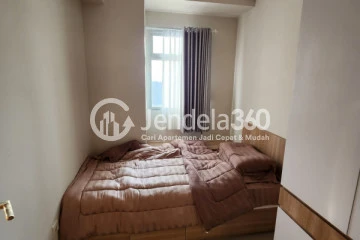 Bedroom 1 Middle Floor 2BR Apartment with city View at Oak Tower Apartment