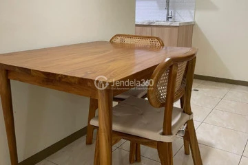 Dining Room 2BR Grand Palace Kemayoran Apartment at Middle Floor