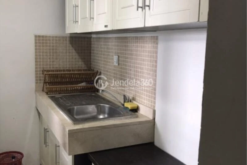 Kitchen Low Floor 3BR Apartment with City View at Kemang Village Apartment