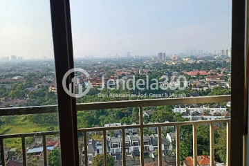Balcony Compact 2BR Apartment High Floor with City View at Bintaro Park View