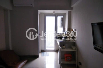 Bedroom Fancy Studio Apartment Middle Floor with Mountain View at Bintaro Park View