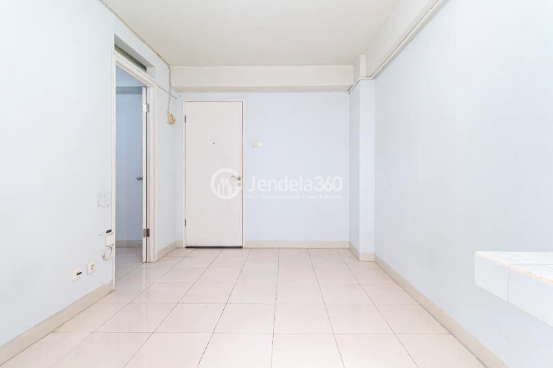Living Room 2BR Apartment with City View at Kalibata City Apartment