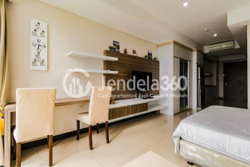 Bedroom High Floor Spacious Apartment with City View at Kemang Village Apartment