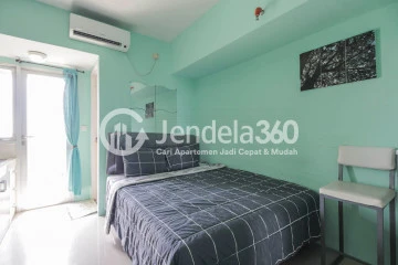 Bedroom A Realxing Studio Apartment with Amazing Scenery at Bintaro Park View