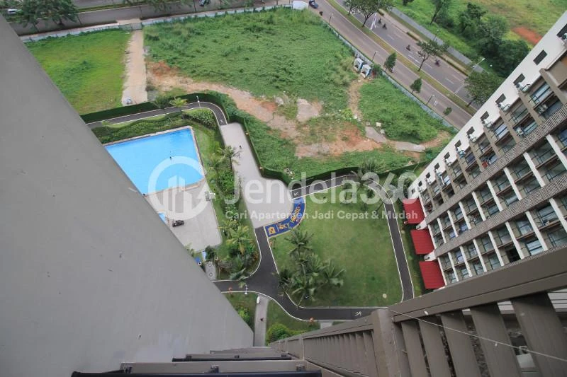 Balcony Sky House BSD Apartment Studio View City