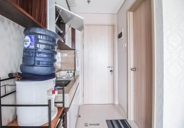 Kitchen Elpis Residences Apartment Studio View City