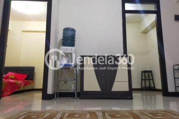 Living Room Lovely 2BR Apartment Middle Floor with City View at Casablanca East Residence