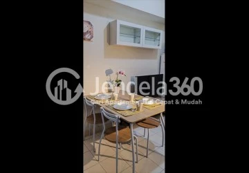 Living Room Well Furnished 2BR Apartment at Podomoro Golf View Apartment Low Floor