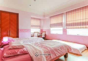 Bedroom 3BR Apartment with City View (Utara) View at Pakubuwono Residence