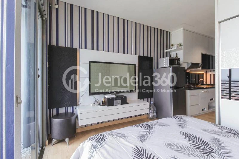 Bedroom GP Plaza Apartment Studio Fully Furnished