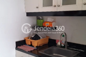 Kitchen Stylish Studio Apartment at Salemba Residence Tower B
