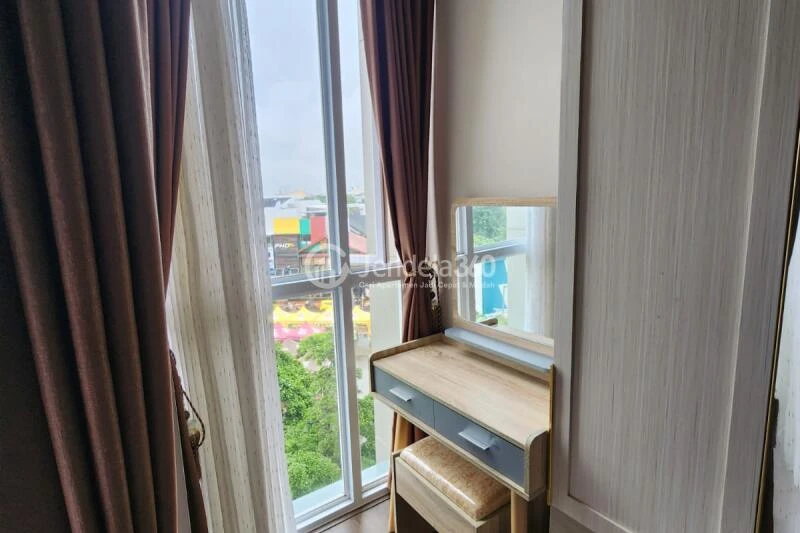 Bedroom 1BR Apartment with City view View at Arandra Residence