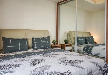 Bedroom 1BR Royale SpringHill Residence Apartment at Tower Bulgari