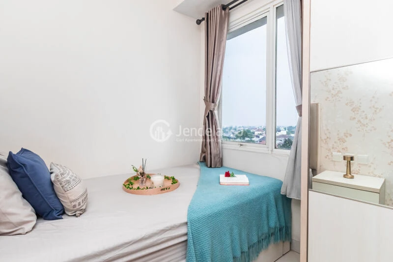 Bedroom 2 2BR Apartment with City View at Aspen Residence Apartment