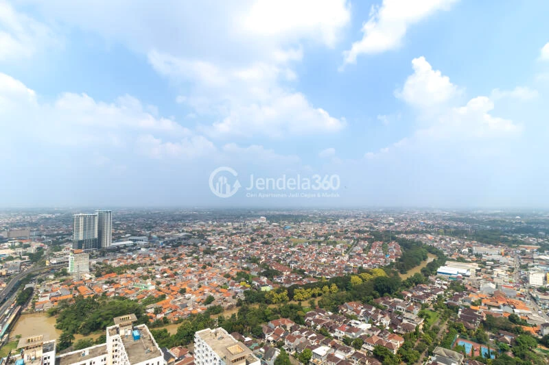 Balcony Studio Apartment with City View at Pakuwon Residence Bekasi